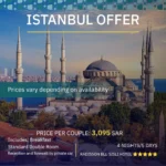Turkey - Istanbul Stay 5 days - 4 nights