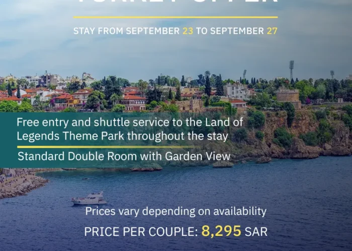 Turkey - Antalya offer 5 days - 4 nights